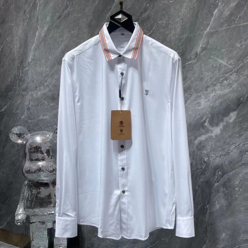 Burberry Shirts Long Sleeved For Men #1264086 $42.00 USD, Wholesale Replica Burberry Shirts