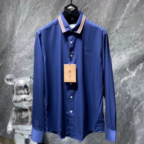 Burberry Shirts Long Sleeved For Men #1264087 $42.00 USD, Wholesale Replica Burberry Shirts