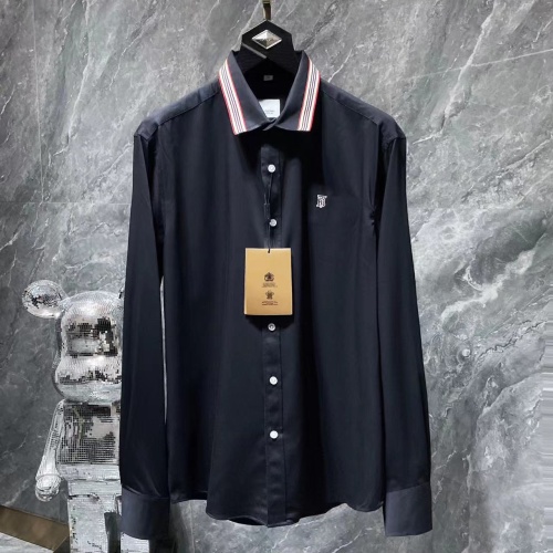 Burberry Shirts Long Sleeved For Men #1264088 $42.00 USD, Wholesale Replica Burberry Shirts