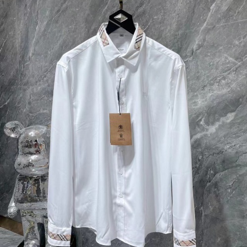 Burberry Shirts Long Sleeved For Men #1264089 $42.00 USD, Wholesale Replica Burberry Shirts