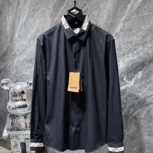 Burberry Shirts Long Sleeved For Men #1264090 $42.00 USD, Wholesale Replica Burberry Shirts