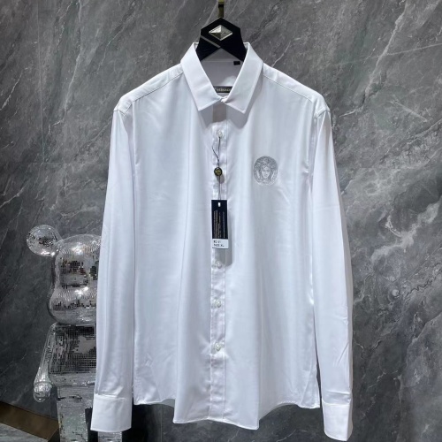 Versace Shirts Long Sleeved For Men #1264094 $42.00 USD, Wholesale Replica Versace Shirts