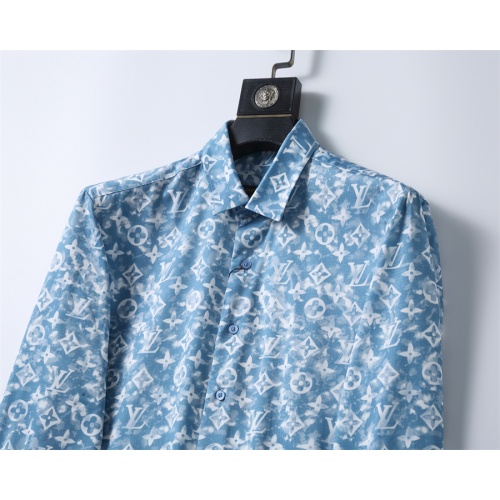 Replica Louis Vuitton LV Shirts Long Sleeved For Men #1264097 $40.00 USD for Wholesale