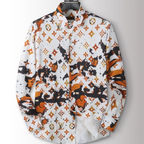 Louis Vuitton LV Shirts Long Sleeved For Men #1264098 $40.00 USD, Wholesale Replica Louis Vuitton LV Shirts