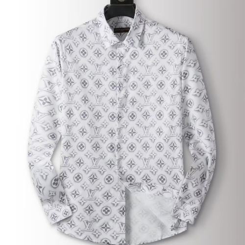 Louis Vuitton LV Shirts Long Sleeved For Men #1264099 $40.00 USD, Wholesale Replica Louis Vuitton LV Shirts