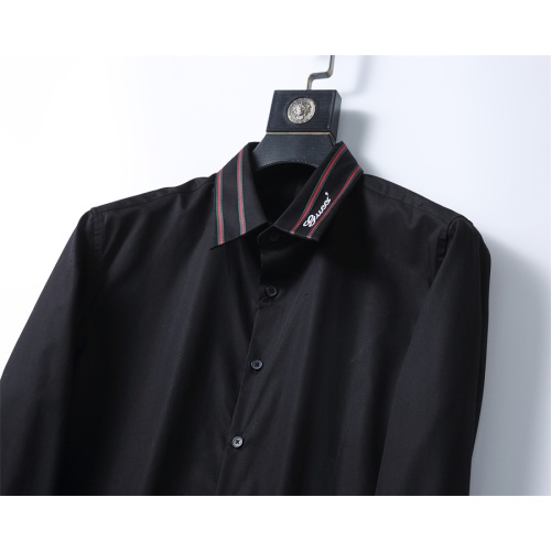 Replica Gucci Shirts Long Sleeved For Men #1264102 $48.00 USD for Wholesale