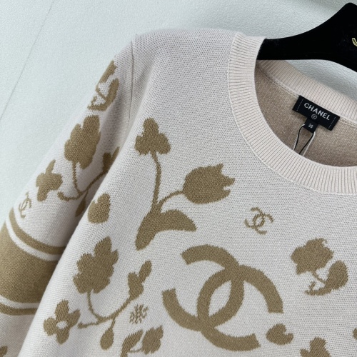 Replica Chanel Sweaters Long Sleeved For Women #1264106 $96.00 USD for Wholesale