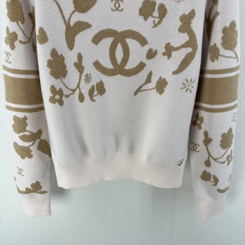 Replica Chanel Sweaters Long Sleeved For Women #1264106 $96.00 USD for Wholesale