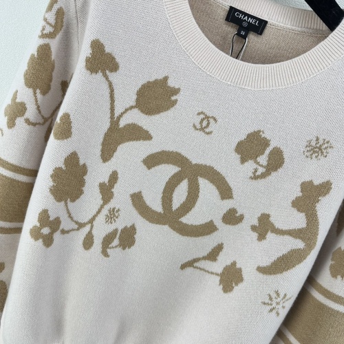 Replica Chanel Sweaters Long Sleeved For Women #1264106 $96.00 USD for Wholesale