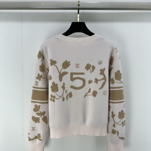 Replica Chanel Sweaters Long Sleeved For Women #1264106 $96.00 USD for Wholesale