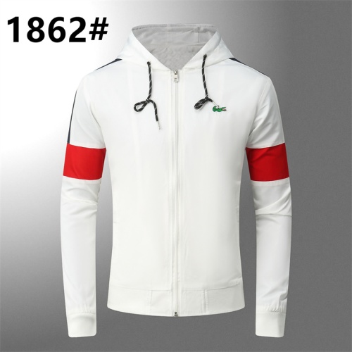 Lacoste Jackets Long Sleeved For Men #1264109 $42.00 USD, Wholesale Replica Lacoste Jackets