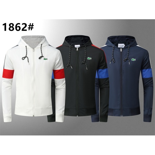 Replica Lacoste Jackets Long Sleeved For Men #1264109 $42.00 USD for Wholesale