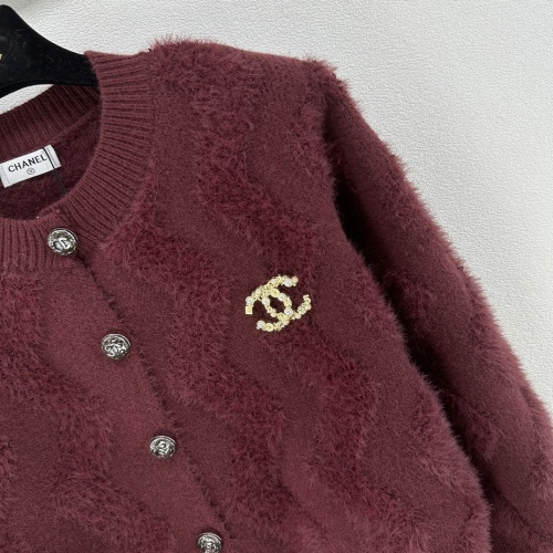 Replica Chanel Sweaters Long Sleeved For Women #1264114 $105.00 USD for Wholesale