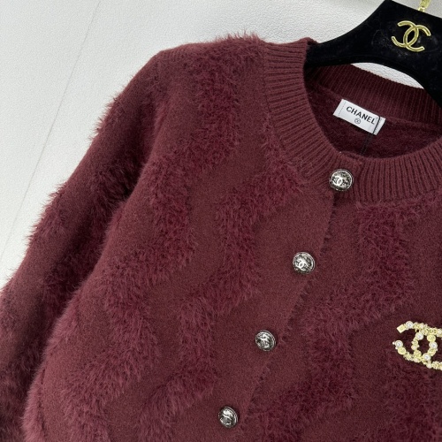 Replica Chanel Sweaters Long Sleeved For Women #1264114 $105.00 USD for Wholesale