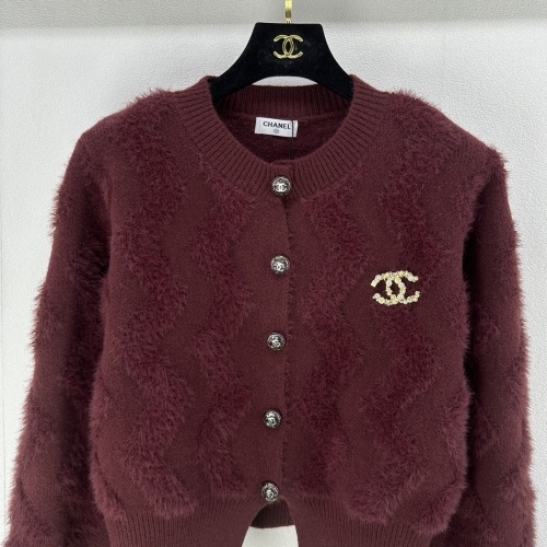 Replica Chanel Sweaters Long Sleeved For Women #1264114 $105.00 USD for Wholesale