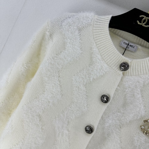 Replica Chanel Sweaters Long Sleeved For Women #1264115 $105.00 USD for Wholesale