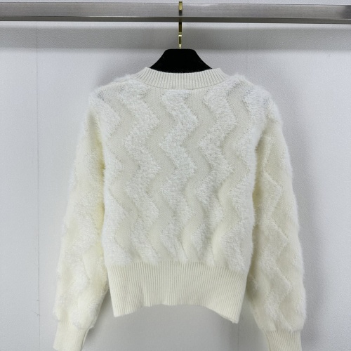 Replica Chanel Sweaters Long Sleeved For Women #1264115 $105.00 USD for Wholesale