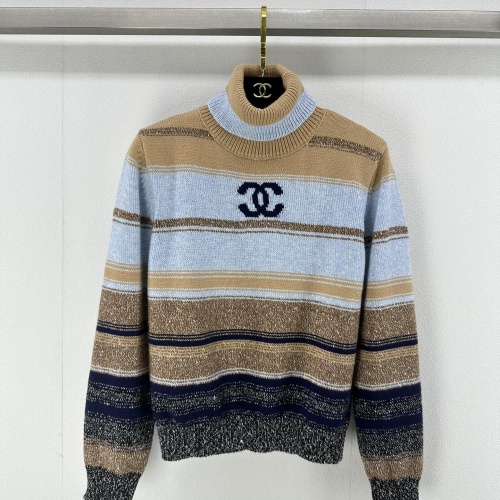 Chanel Sweaters Long Sleeved For Women #1264117 $102.00 USD, Wholesale Replica Chanel Sweaters