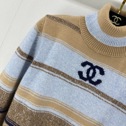 Replica Chanel Sweaters Long Sleeved For Women #1264117 $102.00 USD for Wholesale