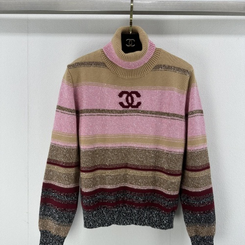 Chanel Sweaters Long Sleeved For Women #1264118 $102.00 USD, Wholesale Replica Chanel Sweaters