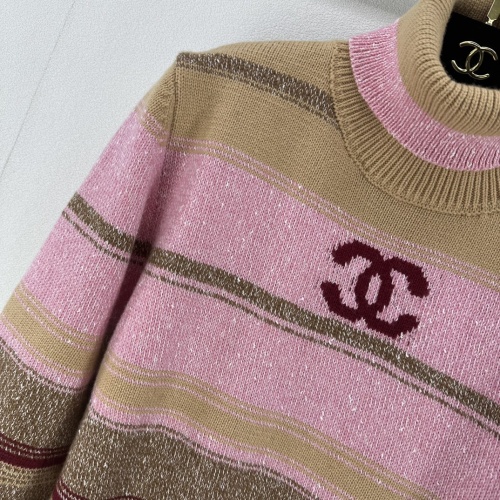 Replica Chanel Sweaters Long Sleeved For Women #1264118 $102.00 USD for Wholesale