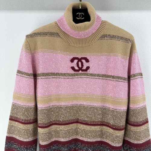 Replica Chanel Sweaters Long Sleeved For Women #1264118 $102.00 USD for Wholesale