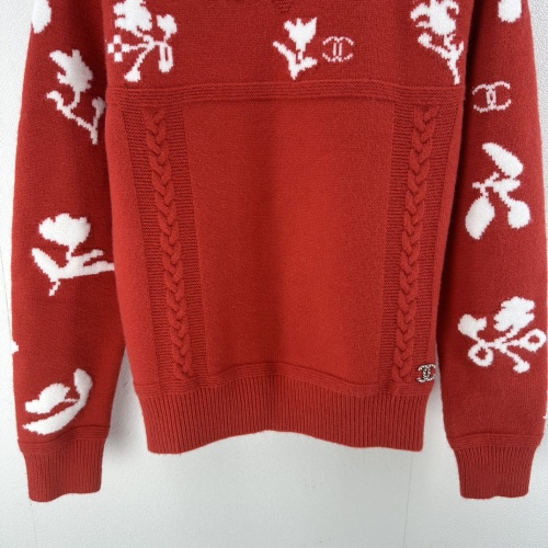 Replica Chanel Sweaters Long Sleeved For Women #1264122 $98.00 USD for Wholesale