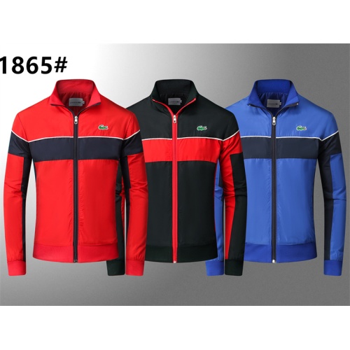 Replica Lacoste Jackets Long Sleeved For Men #1264123 $39.00 USD for Wholesale