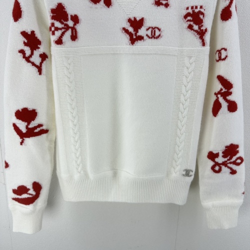 Replica Chanel Sweaters Long Sleeved For Women #1264124 $98.00 USD for Wholesale