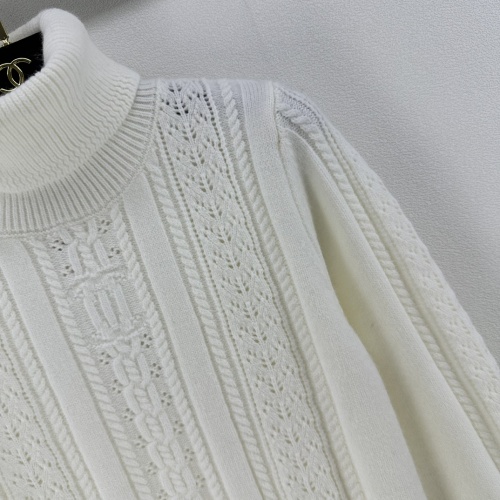 Replica Chanel Sweaters Long Sleeved For Women #1264128 $102.00 USD for Wholesale