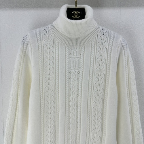 Replica Chanel Sweaters Long Sleeved For Women #1264128 $102.00 USD for Wholesale