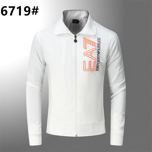 Armani Jackets Long Sleeved For Men #1264132 $39.00 USD, Wholesale Replica Armani Jackets