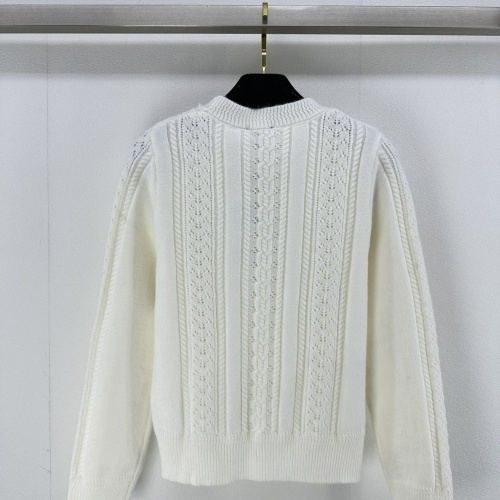 Replica Chanel Sweaters Long Sleeved For Women #1264133 $96.00 USD for Wholesale