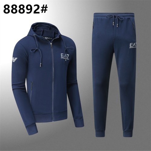 Armani Tracksuits Long Sleeved For Men #1264177 $68.00 USD, Wholesale Replica Armani Tracksuits