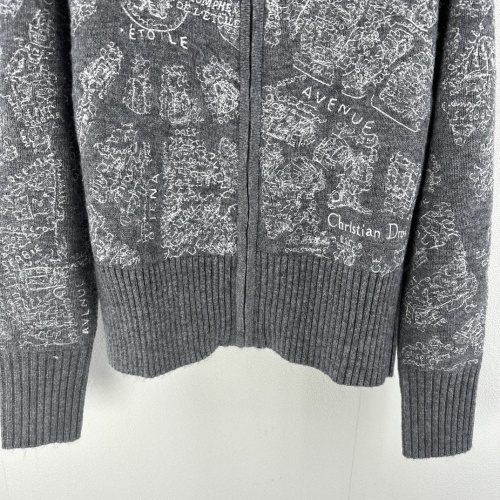 Replica Christian Dior Sweaters Long Sleeved For Women #1264205 $108.00 USD for Wholesale