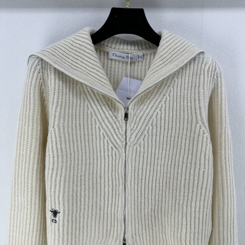 Replica Christian Dior Sweaters Long Sleeved For Women #1264210 $102.00 USD for Wholesale