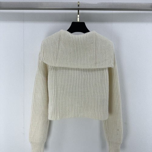 Replica Christian Dior Sweaters Long Sleeved For Women #1264210 $102.00 USD for Wholesale