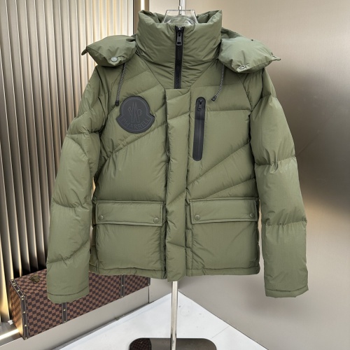 Moncler Down Feather Coat Long Sleeved For Men #1264237 $247.93 USD, Wholesale Replica Moncler Down Feather Coat