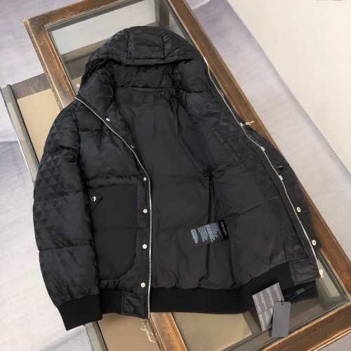 Replica Prada Down Feather Coat Long Sleeved For Men #1264254 $225.00 USD for Wholesale