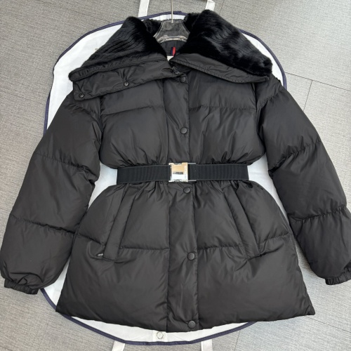 Moncler Down Feather Coat Long Sleeved For Women #1264264 $192.00 USD, Wholesale Replica Moncler Down Feather Coat