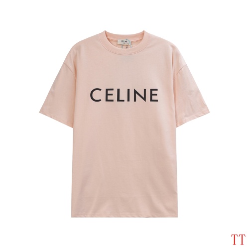 Celine T-Shirts Short Sleeved For Unisex #1264280 $32.00 USD, Wholesale Replica Celine T-Shirts