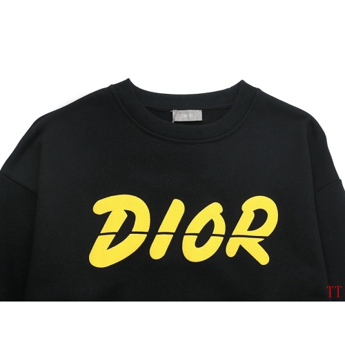 Replica Christian Dior Hoodies Long Sleeved For Unisex #1264298 $52.00 USD for Wholesale