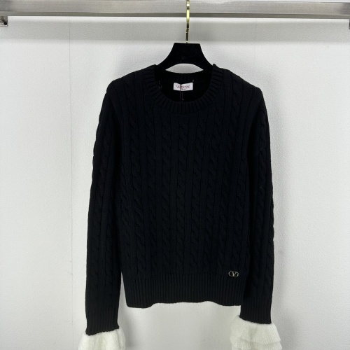 Valentino Sweaters Long Sleeved For Women #1264332 $105.00 USD, Wholesale Replica Valentino Sweaters