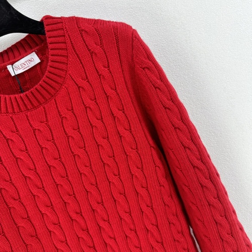 Replica Valentino Sweaters Long Sleeved For Women #1264333 $105.00 USD for Wholesale