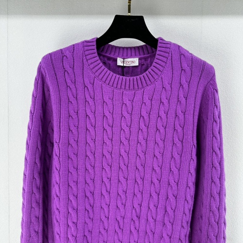 Replica Valentino Sweaters Long Sleeved For Women #1264334 $105.00 USD for Wholesale