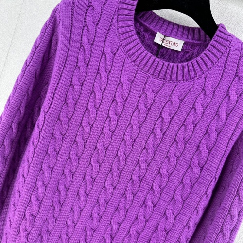 Replica Valentino Sweaters Long Sleeved For Women #1264334 $105.00 USD for Wholesale