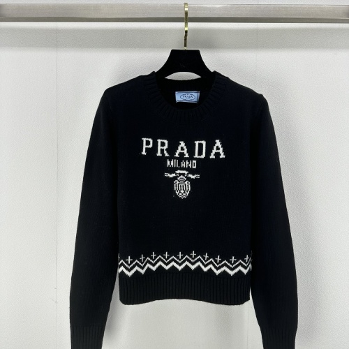 Prada Sweater Long Sleeved For Women #1264336 $92.00 USD, Wholesale Replica Prada Sweater