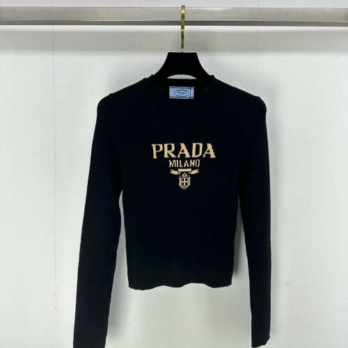 Prada Sweater Long Sleeved For Women #1264337 $88.00 USD, Wholesale Replica Prada Sweater