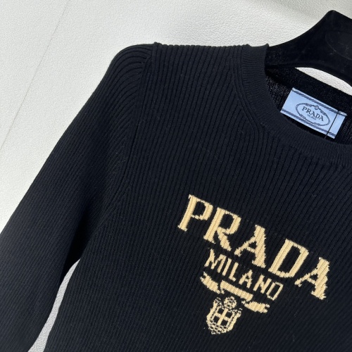 Replica Prada Sweater Long Sleeved For Women #1264337 $88.00 USD for Wholesale