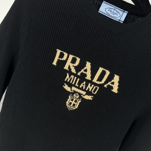 Replica Prada Sweater Long Sleeved For Women #1264337 $88.00 USD for Wholesale